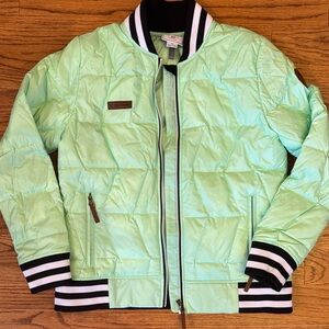 Obermeyer Green Puffer Jacket